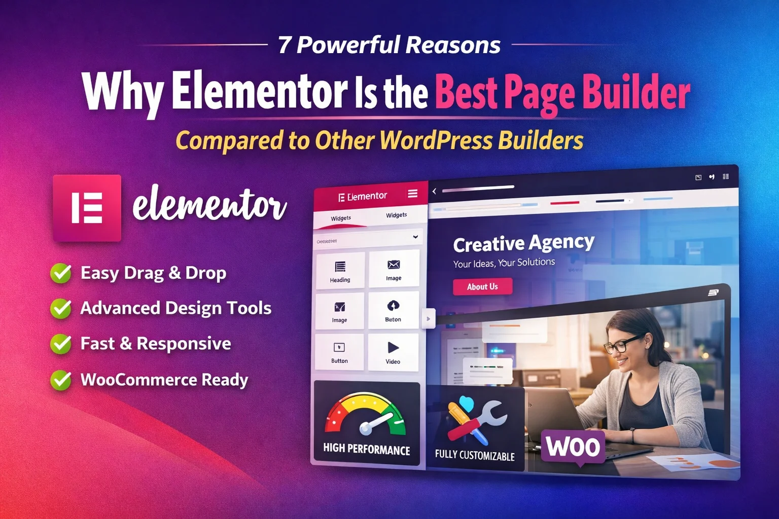 Why Elementor Is the Best Page Builder Compared to Other WordPress Builders
