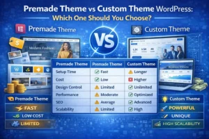 Premade Theme vs Custom Theme WordPress