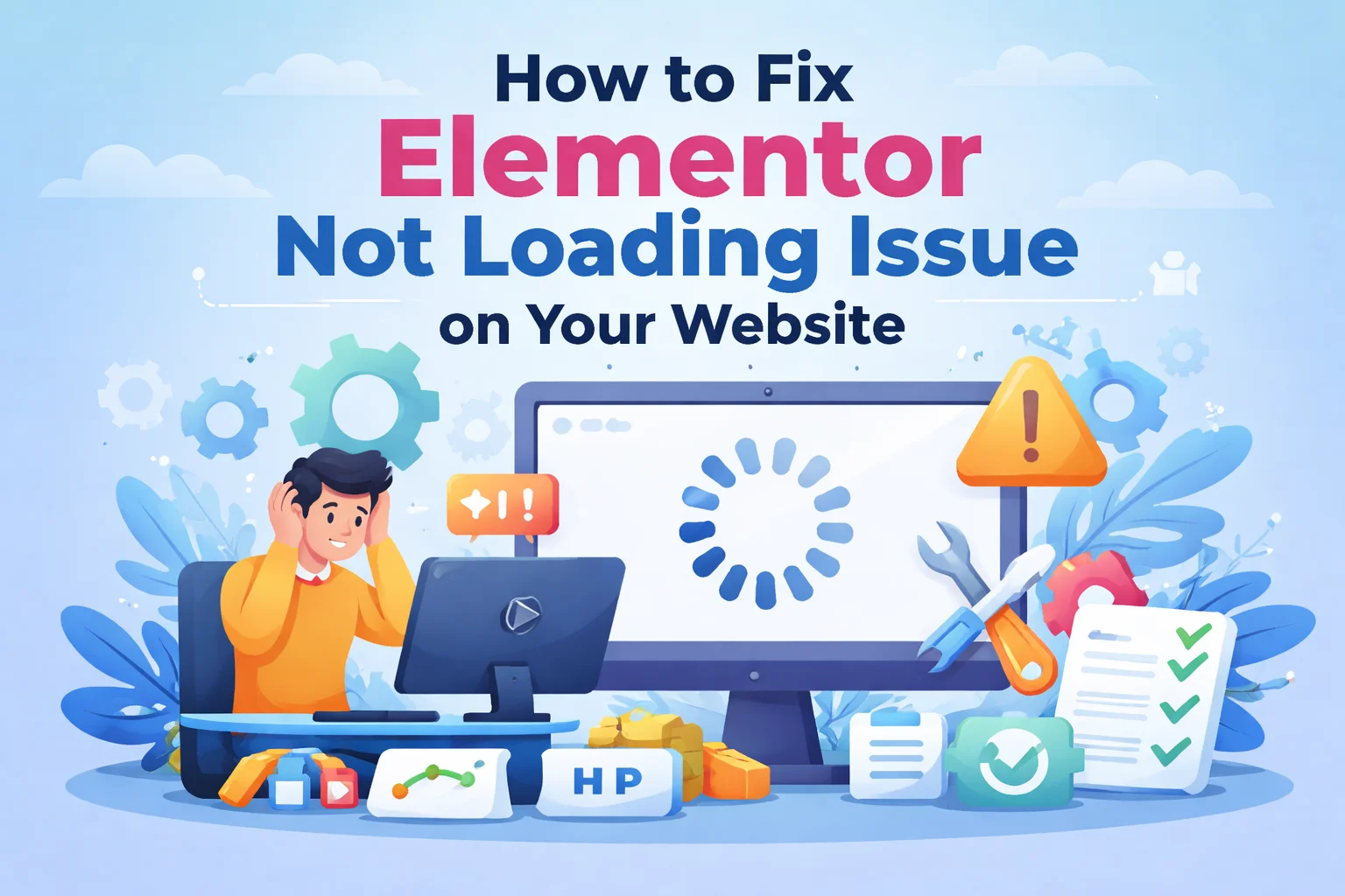 Elementor not loading issue